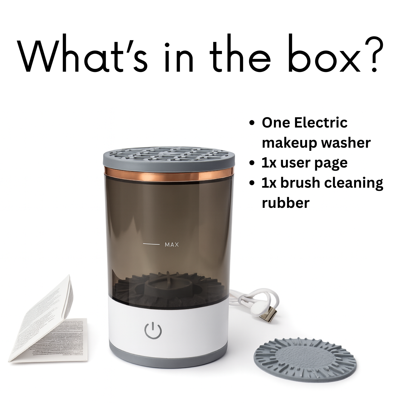 Electric Make-up Brush Cleaner