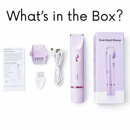 Glam Go Dual-Head Shaver